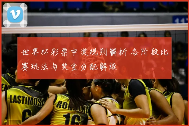 世界杯彩票中奖规则解析 各阶段比赛玩法与奖金分配解读
